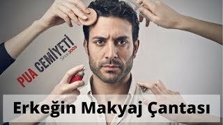 ERKEĞİN MAKYAJ ÇANTASI Bakım 101 [upl. by Einaj870]