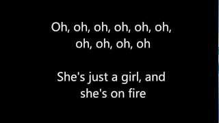 Alicia Keys  Girl on Fire Lyrics [upl. by Mada478]