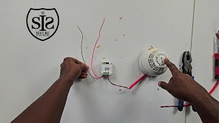 DIY Fire Alarm Installation Made EASY in 5 Minutes [upl. by Atalya]