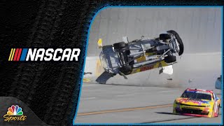 Worst crashes of the 2023 NASCAR Cup Xfinity and Truck Series seasons  Motorsports on NBC [upl. by Calesta]