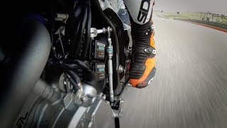 Translogic Quickshifter amp Blipper on Yamaha YZF R1 [upl. by Feldstein836]