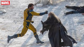 BREAKING NEW DEADPOOL 3 WOLVERINE BTS FOOTAGE REVEALS 2 XMEN VILLAINS Spoiler Warning [upl. by Akinuahs]