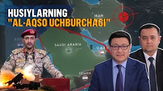 Husiylarning yangi rejasi quotAlaqso uchburchagiquot [upl. by Oicnoel]