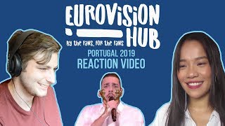 Portugal  Eurovision 2019 Reaction Video  Conan Osíris  Telemóveis [upl. by Moberg934]