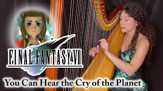 Final Fantasy VII  You Can Hear the Cry of the Planet Harp Arrangement [upl. by Scarlett]