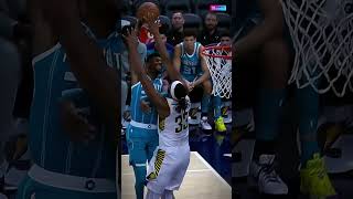 Brandon Millers Rimless Dunk Stuns vs Pacers [upl. by Lecirg]