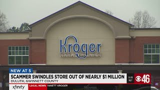 19yearold employee accused of stealing nearly 1M from Gwinnett Kroger [upl. by Inittirb105]