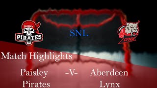 Paisley Pirates V Aberdeen Lynx 14 Jan 2024 [upl. by Perr]