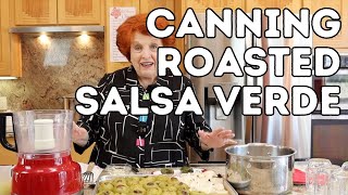 Canning Roasted Salsa Verde [upl. by Esinrahs]