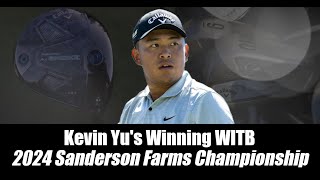 Kevin Yus Winning WITB 2024 Sanderson Farms Championship [upl. by Soluk61]