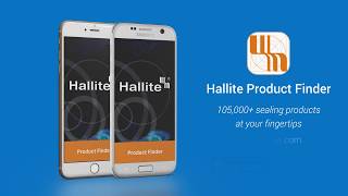 Hallite Seals Product Finder App [upl. by Auqinom573]