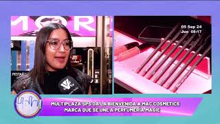 Multiplaza SPS da la bienvenida a MAC Cosmetics marca que une a perfumería Magie [upl. by Nonnek]