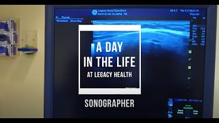 A Day in the Life of a Sonographer at Legacy Health [upl. by Eleanora]