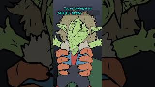 DampD Animated Adult Man Goblin 🖍️ dnd ttrpg dnd5e [upl. by Ailhat]