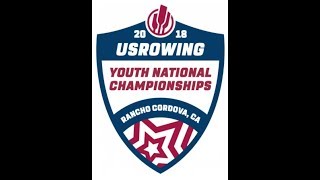 2018 USRowing Youth Nationals  Saturday C Finals [upl. by Reames423]