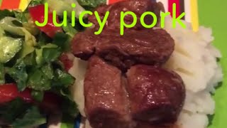 Pork with lipton onion mix spices recipe to make it tender and ju [upl. by Marlena549]