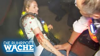 Randale beim LaserTag Polizei findet verletzte Frau  Die Ruhrpottwache  SAT1 [upl. by Mello]