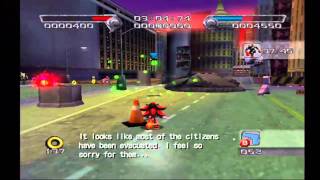 Shadow the Hedgehog Stage 1 Westopolis Hero Mission no com [upl. by Rafaelle]