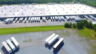 Klaussner Furniture Terminal  Asheboro NC dji Phantom 4 [upl. by Rattan]