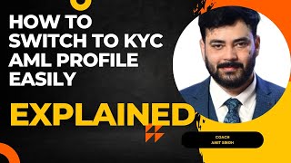 KYC AML  HOW TO SWITCH TO KYC AML ANALYST  JOB CHANGED TO KYC AML HOW TO CHANGE JOB TO KYC AML [upl. by Fadiman]