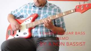 Demo 2004 Fender Jaguar Bass MIJ Japanese Made in Japan [upl. by Ahsikrats]