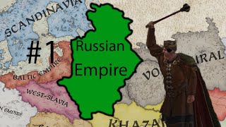 Forming the Russian Empire CKIII Sinews of War Mod pt1 [upl. by Suicul]