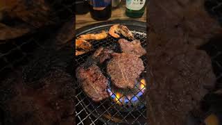 All You Can Eat Premium Korean BBQ in KTOWN shorts [upl. by Stout]