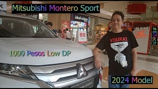 Montero Sport 1000 Pesos Low Down Payment [upl. by Llennahs]