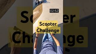 3 Minute Scooter Challenge😱🔥 [upl. by Knarf]