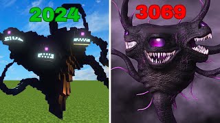 Wither Storm Physics in 2024 vs 3069 in Minecraft [upl. by Kirsten]