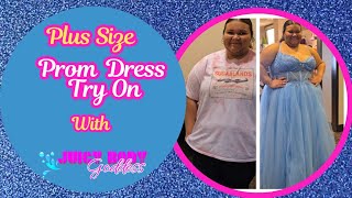 Prom Dress Try On  Plus Size [upl. by Yreffeg]