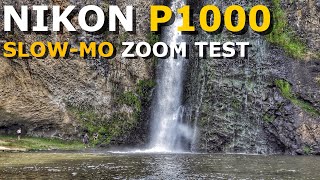 Nikon P1000 Slow Motion Test  Waterfall [upl. by Bonacci]