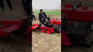 Part 73 Orchard greenhouse management rotary tiller Micro tillage machine [upl. by Allerym]