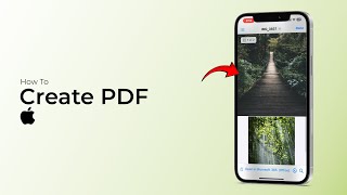 How to Create PDF on iPhone iOS 18 [upl. by Eimat]