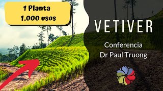 Control de erosion y saneamiento de efluentes Conferencia sobre Vetiver  Dr Paul Truong [upl. by Tatia]