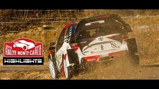 WRC Rally MonteCarlo 2019  BEST OF Action amp Mistakes amp Flatout [upl. by Porty]