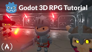 Godot GameDev Tutorial – 3D RPG Game [upl. by Hermia293]