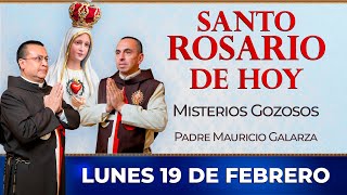 Santo Rosario de Hoy  Lunes 19 de Febrero  Misterios Gozosos rosario [upl. by Elnora]