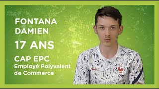 CV vidéo de Damien FONTANA employé libre service [upl. by Adran859]