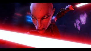 Asajj Ventress  All fight scenes and powers from Clone Wars [upl. by Sussman]