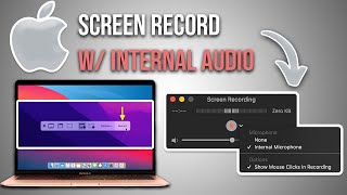 How To Screen Record Mac With Internal Audio Full Guide [upl. by Leora]