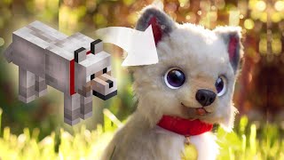 I Made A quotRealisticquot Minecraft Dog l DIY Art Doll [upl. by Heilner]