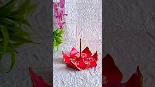 DIY Clay Incense Holder Easy amp Quick in 10 Minutes diy shorts youtubeshorts incenseburner [upl. by Kirimia59]