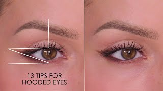 HOODED EYES MAKEUP TIPS FOR BEGINNERS  Shonagh Scott [upl. by Anyk]