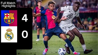 Real Madrid vs Barcelona 04  All Goals Extended Highlights 2024 HD [upl. by Aikimat]