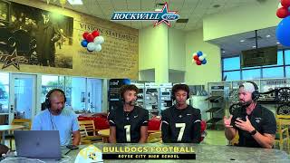 2024 Royse City HS Football Interview [upl. by Lledniuq]