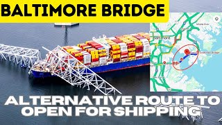 Eyeopening secret Baltimore bridges new shipping route [upl. by Mairim]