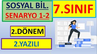 7 Sınıf Sosyal Bilgiler 2Dönem 2Yazılı SOSYAL BİLGİLER Soruları 👉MEB SENARYO 1 2 [upl. by Brieta]