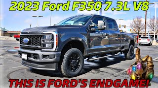 2023 Ford F350 STX 73L V8 What The Heck Is Ford Trying To Do This Is The Most Insane SRW Truck [upl. by Hnil]