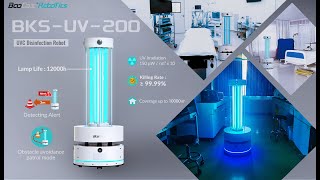 BooCax Robotics UVC Disinfection Robot [upl. by Fari183]